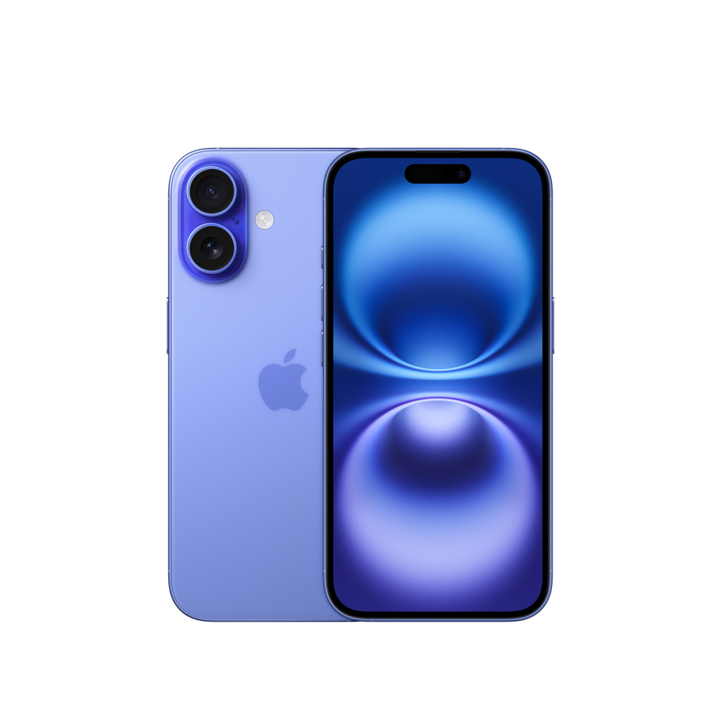 iPhone 16, 6.1-inch Display, A18 Chip, 8GB RAM, 48MP Fusion camera, Middle East Version