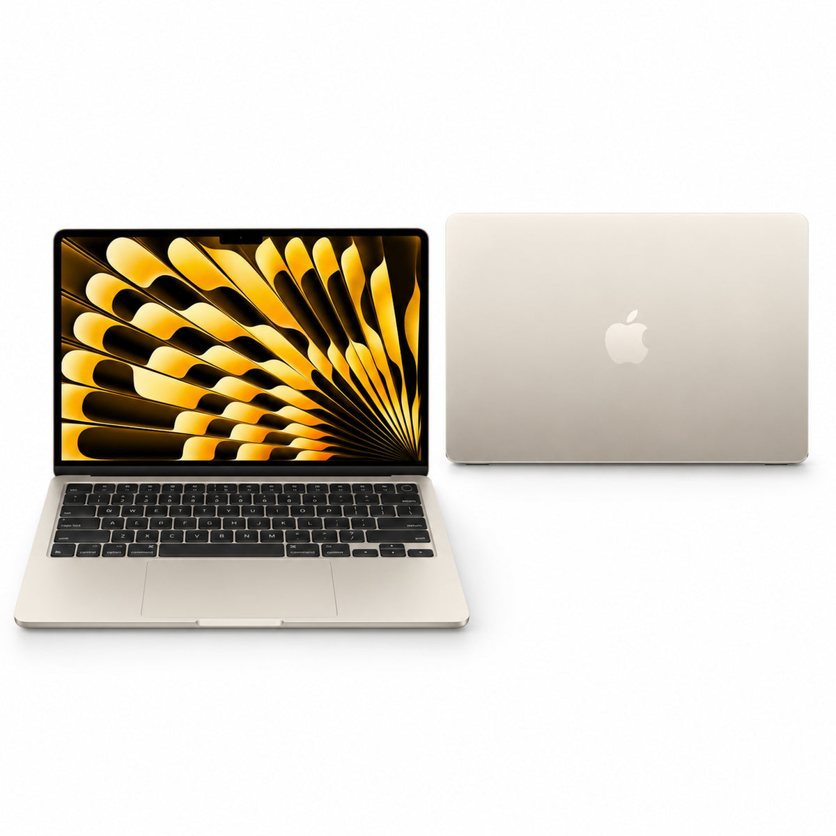 Starlight | Apple_MacBook-Air-13-M5-2026-16GB-512GB_Starlight_Front-and-Back.webp