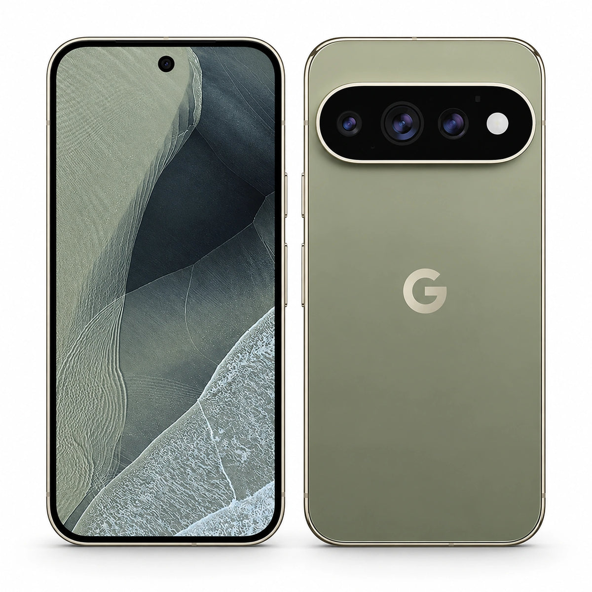 Olive | Google_Pixel-11-Pro_Olive_Front-and-Back-View.webp