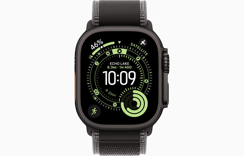 Watch Ultra 3 GPS. Cellular, S10 Chip dual core, 64GB, Black Titanium Case, Middle East Version