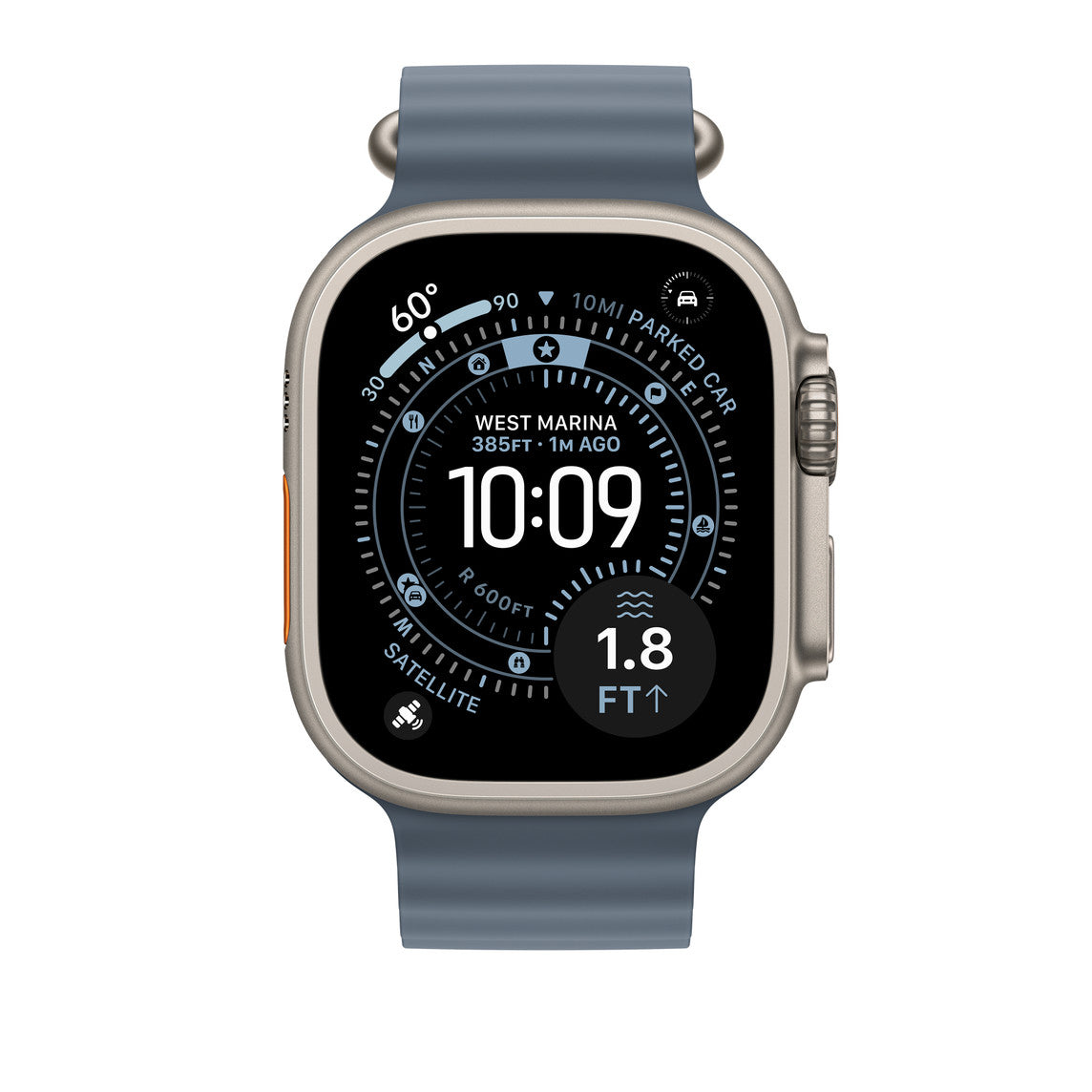 Watch Ultra 3 GPS. Cellular, S10 Chip dual core, 64GB, Natural Case, Middle East Version