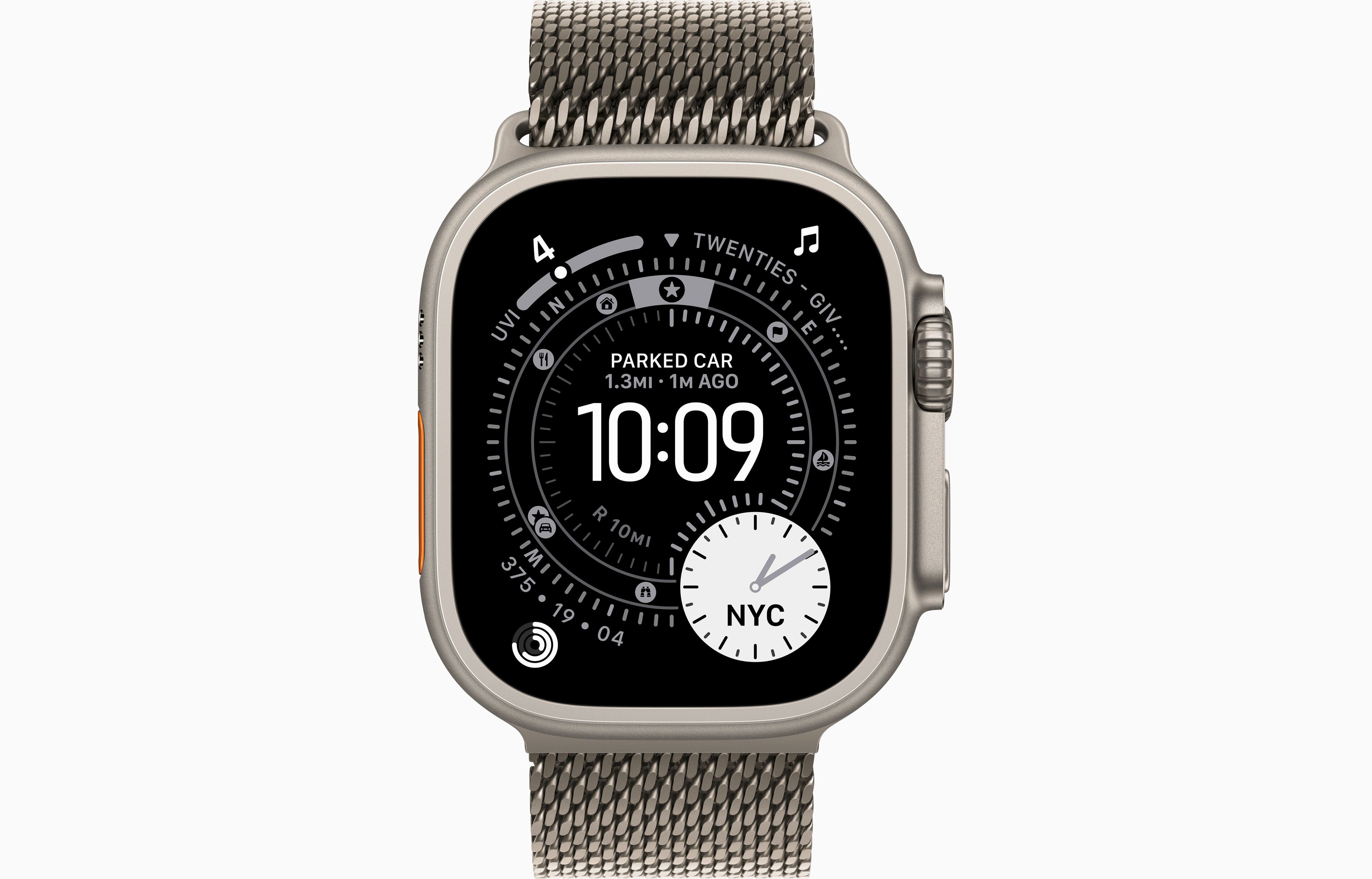 Watch Ultra 3 GPS. Cellular, S10 Chip dual core, 64GB, Natural Case, Middle East Version