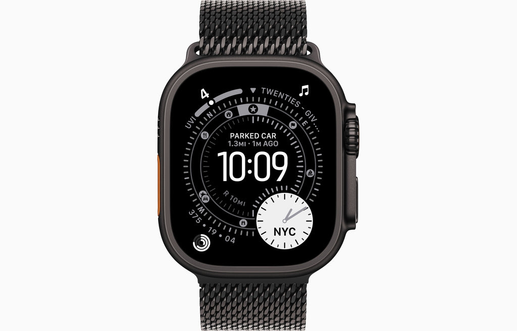 Watch Ultra 3 GPS. Cellular, S10 Chip dual core, 64GB, Black Titanium Case, Middle East Version