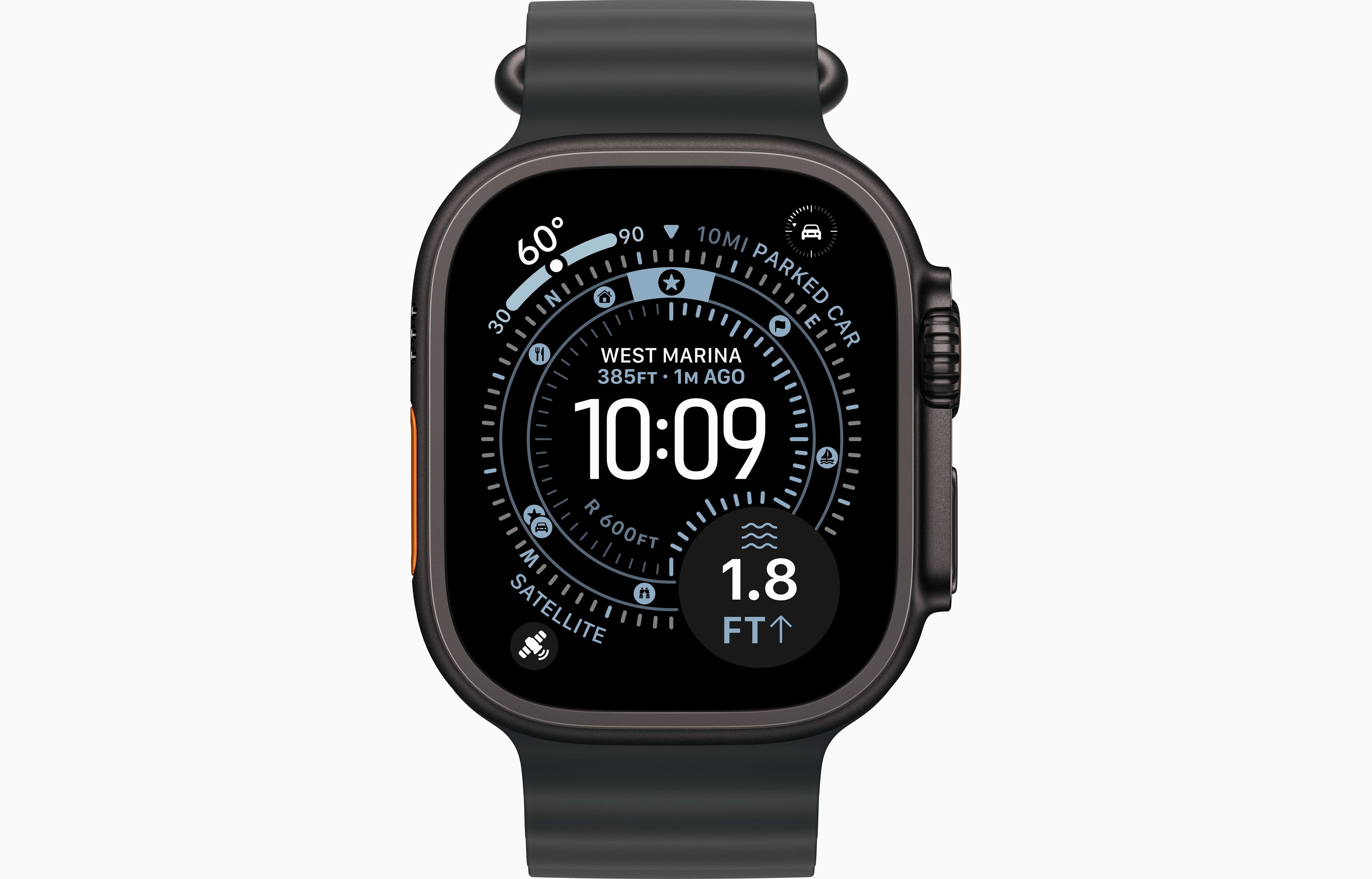 Watch Ultra 3 GPS. Cellular, S10 Chip dual core, 64GB, Natural Case, Middle East Version