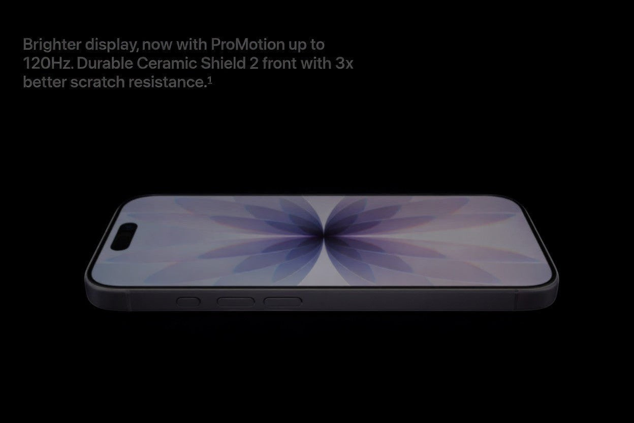 ASKY Digital iPhone 17, 6.3-inch ProMotion display, 256GB, lavender colour, Ceramic Shield 2 front.