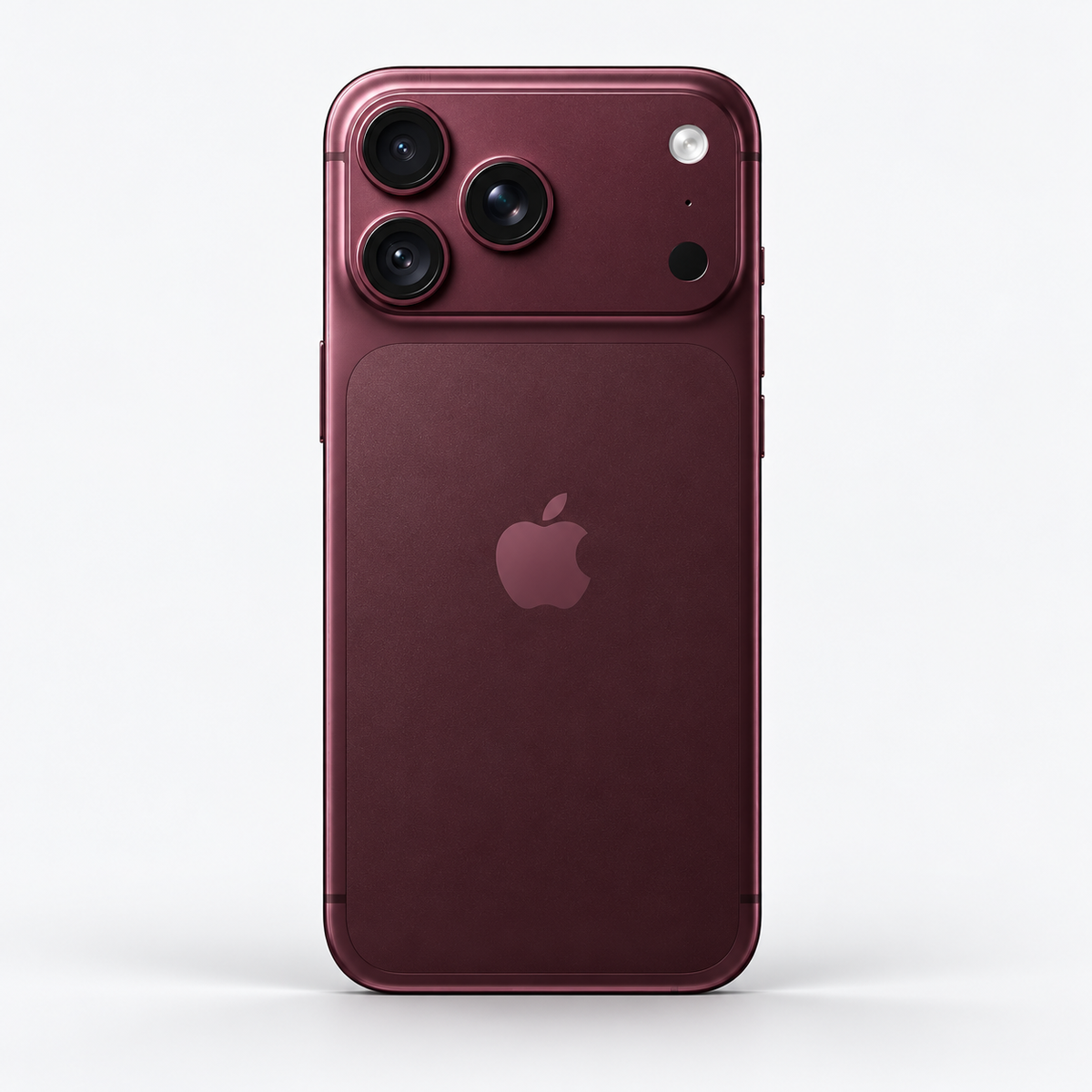 Burgundy | Apple iPhone 18 Pro Max rear camera view