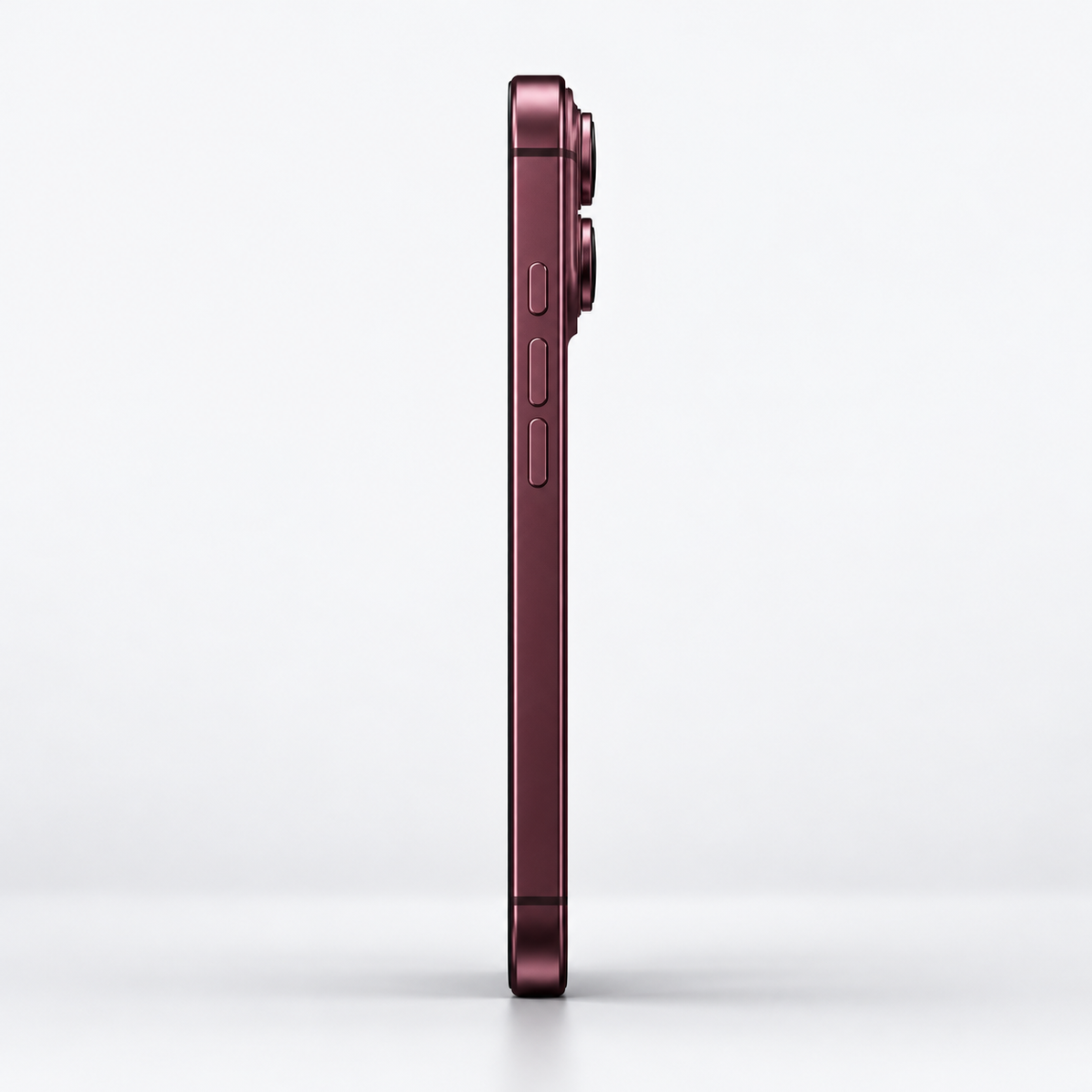 Burgundy | Apple iPhone 18 Pro Max side profile